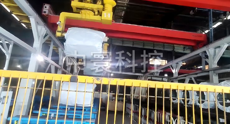 線材卷重載搬運